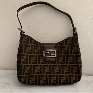Vintage Fendi Zucca Baguette